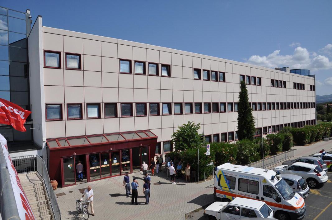 L'ospedale di Cecina