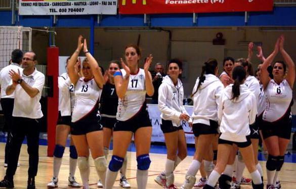 Maxitracce promossa: porta il volley Pontedera in B2 