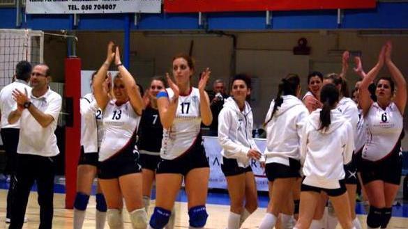 Maxitracce promossa: porta il volley Pontedera in B2