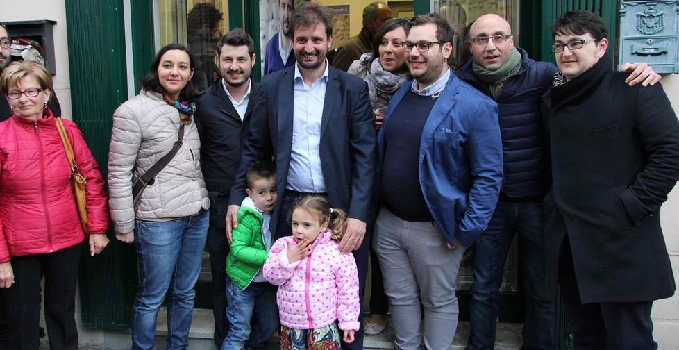 Ciolini inaugura la sede elettorale 
