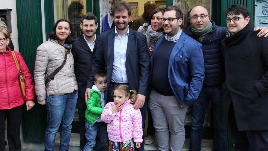 Ciolini inaugura la sede elettorale