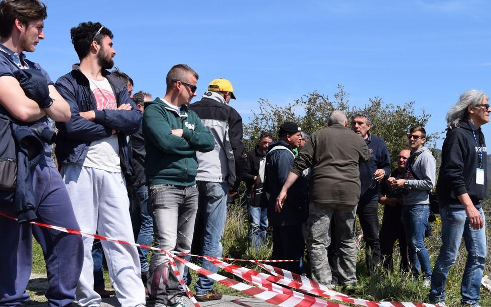 L’incidente rovina l’atmosfera di festa 
