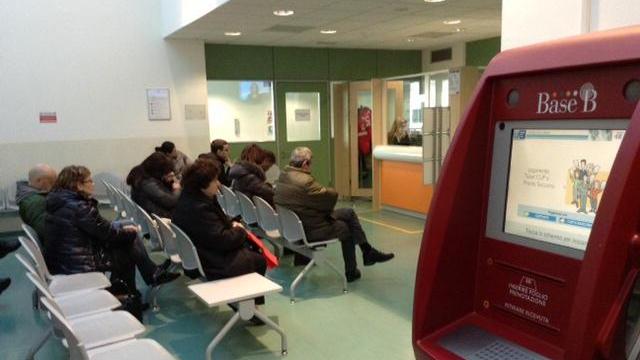 La sala d'attesa del pronto soccorso dell'ospedale Santo Stefano