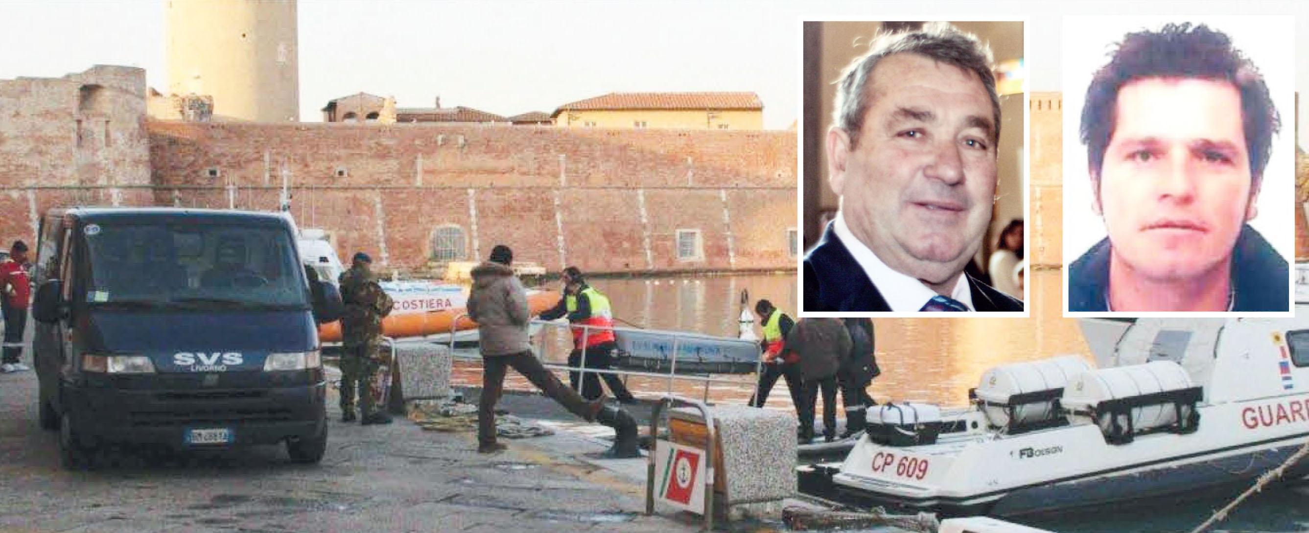 Silverio e Davide Curcio morti nel naufragio del peschereccio Santa Lucia 