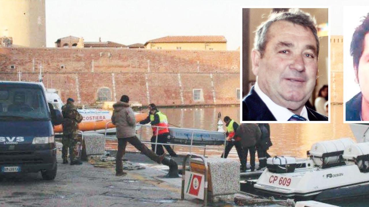 Silverio e Davide Curcio morti nel naufragio del peschereccio Santa Lucia