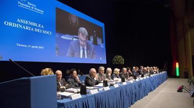 L'ultima assemblea della Banca popolare di Vicenza