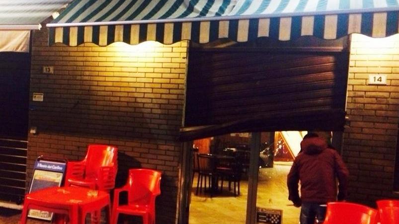 L’allarme non basta: razziato il bar Centrale