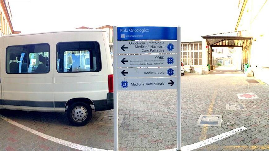 Uno scorcio dell'ospedale di Livorno