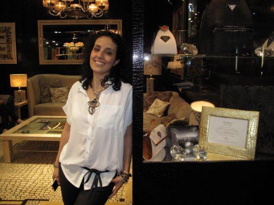 Jessica Marini al Salone del mobile di Milano