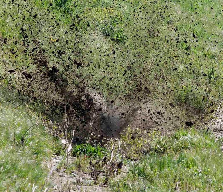 Fatta brillare la bomba trovata nel greto del fiume 