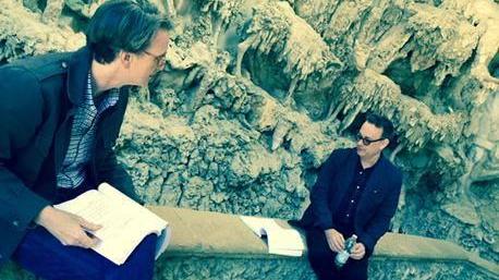 Ron Howard e Tom Hanks nella foto sul profilo Facebook del regista