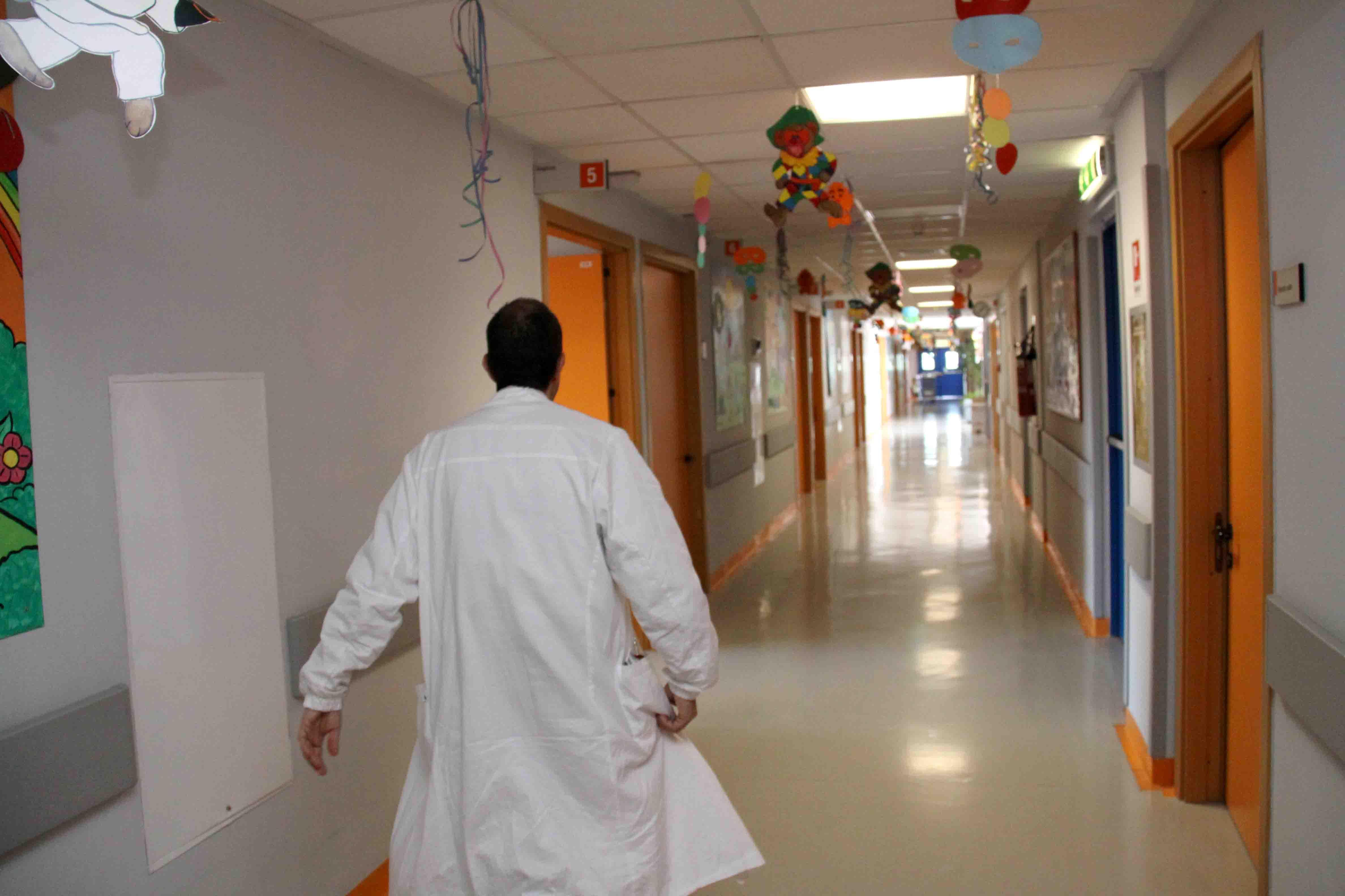 Il reparto di pediatria dell'ospedale Versilia (foto d'archivio)