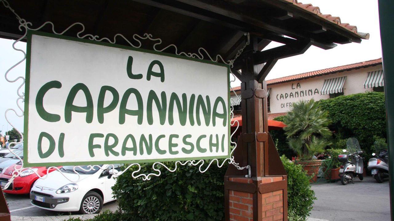 L'insegna della Capannina di Forte dei Marmi
