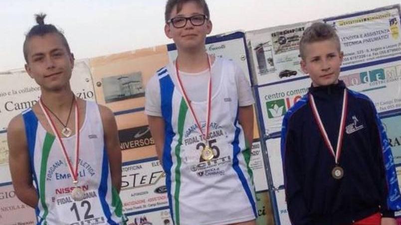 Cadetti e Ragazzi, l’Atletica Empoli a suon di medaglie