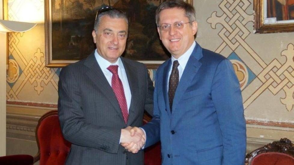 Il sindaco saluta il nuovo questore