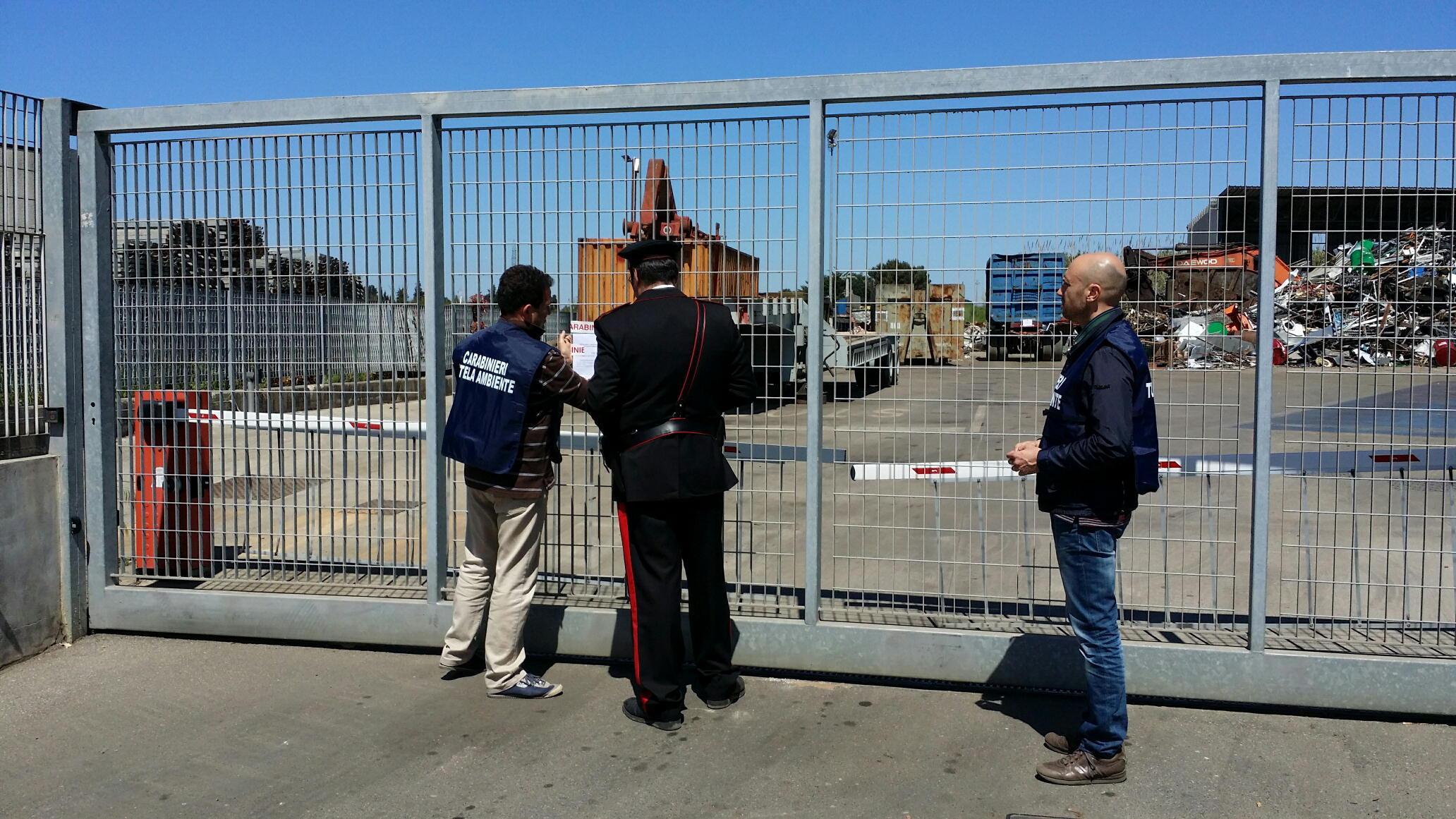 Traffico illegale di rifiuti, sequestrato l'impianto della Bogi srl