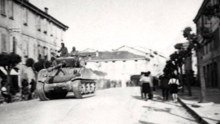Un film americano racconta l'entrate delle truppe alleate in città
