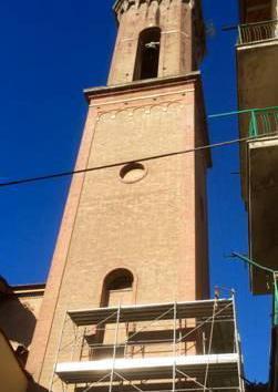 Al via i lavori al campanile di S. Tommaso