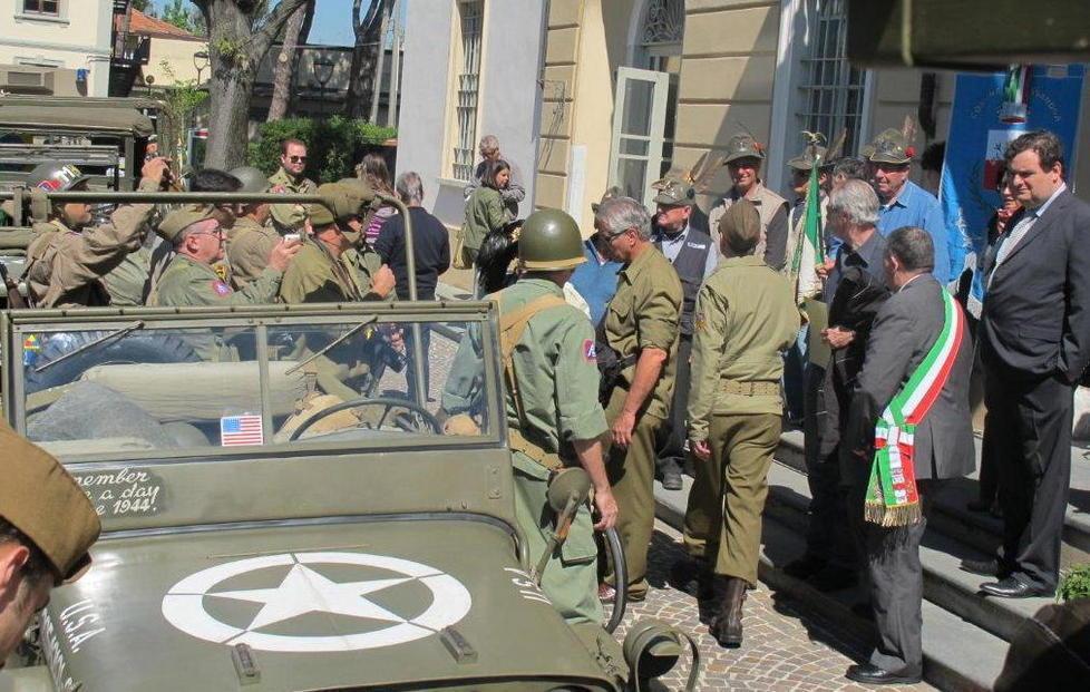 I reduci brasiliani in Comune ricevuti dal sindaco Mungai 