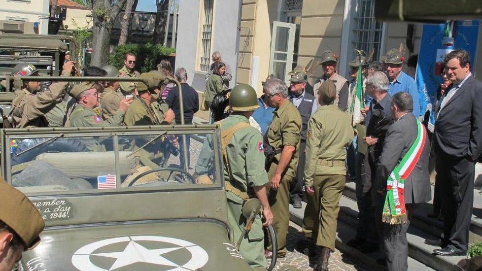 I reduci brasiliani in Comune ricevuti dal sindaco Mungai