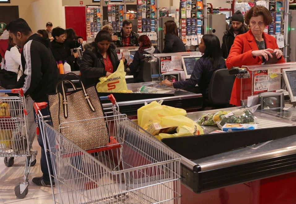 Sciopero nelle catene di supermercati 
