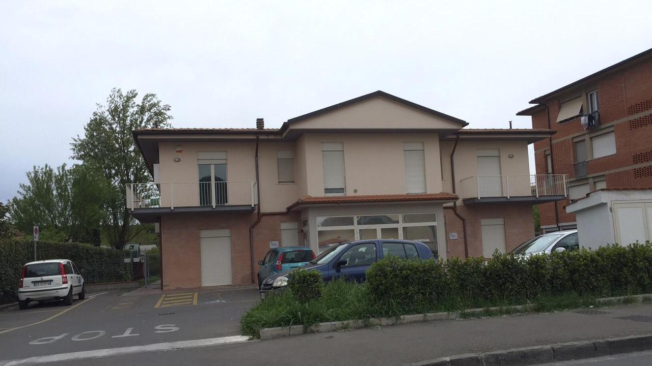 L'esterno della palazzina che ospita la Casa di Omar