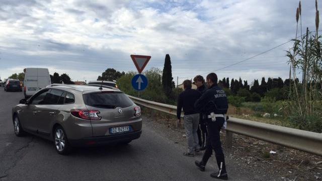 L'incidente è successo sulla rampa per Livorno sud (Repetti/Pentafoto)