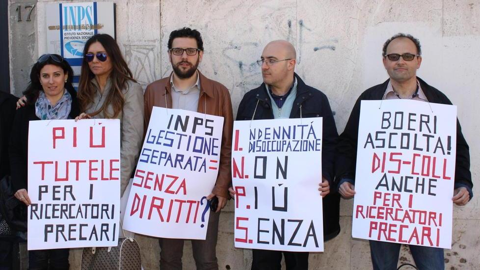 I ricercatori precari protestano con il governo