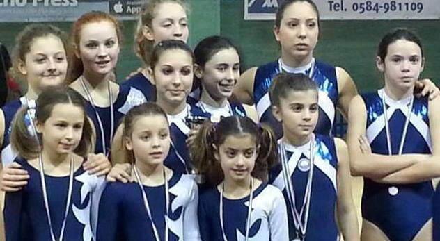 Le ginnaste di Sirio brave a Camaiore 