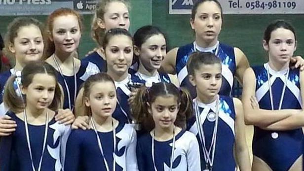 Le ginnaste di Sirio brave a Camaiore
