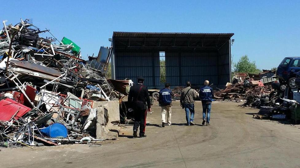 Stagno, sigilli all’impianto per traffico illegale di rifiuti