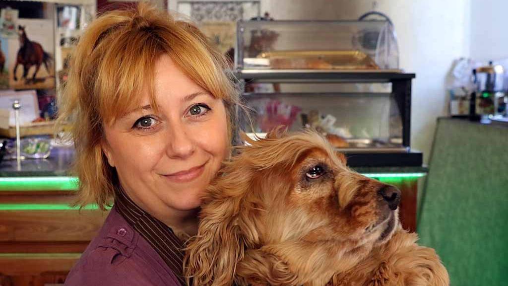 Nicoletta Veracini, titolare dl locale "Lo Svizzerino"