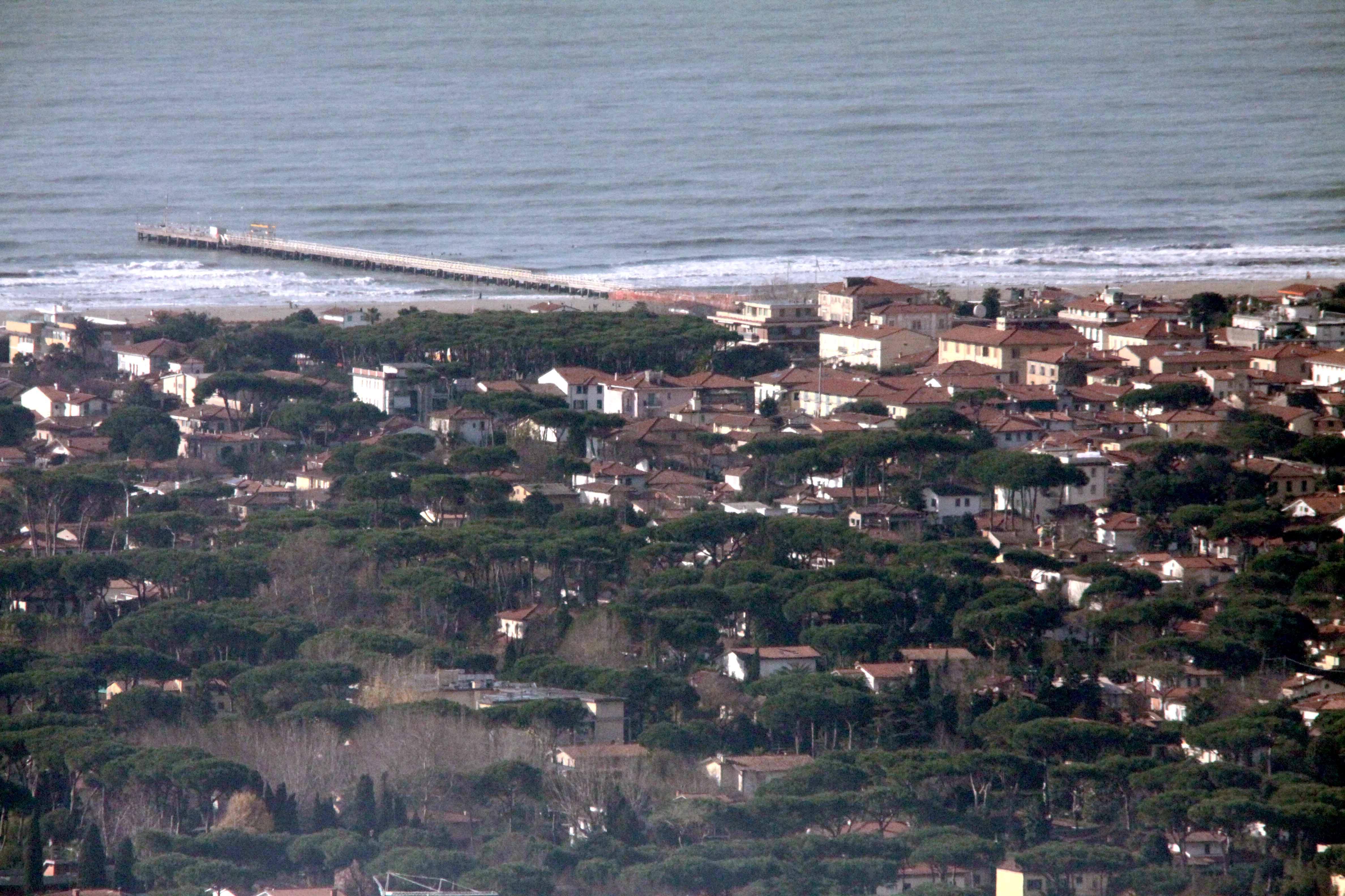 Una veduta di Forte dei Marmi