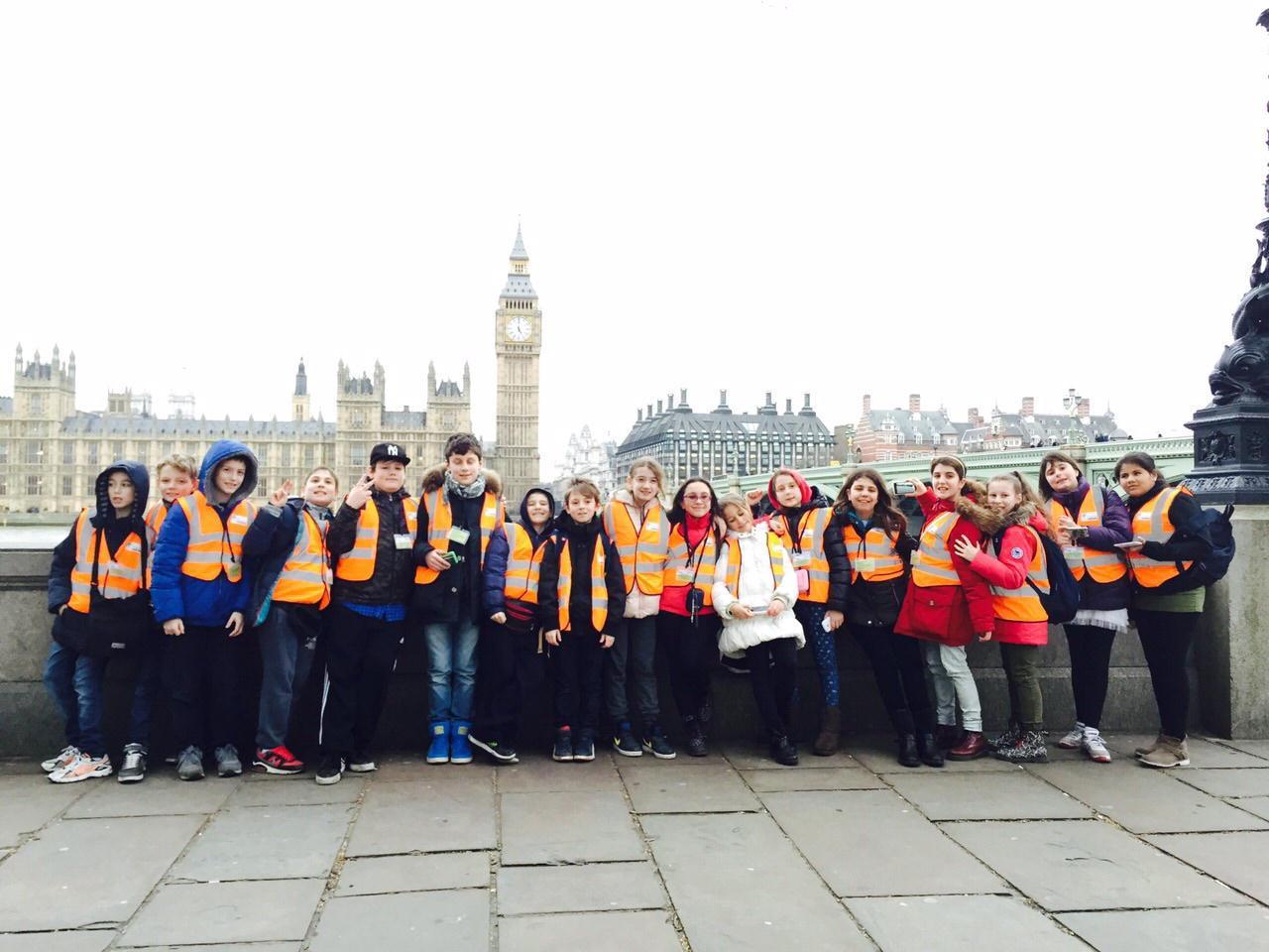 Gli alunni delle Giuseppine di Montecatini a Londra