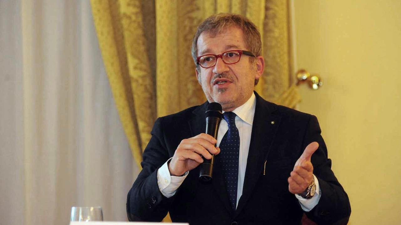 Il presidente della Lombardia Roberto Maroni