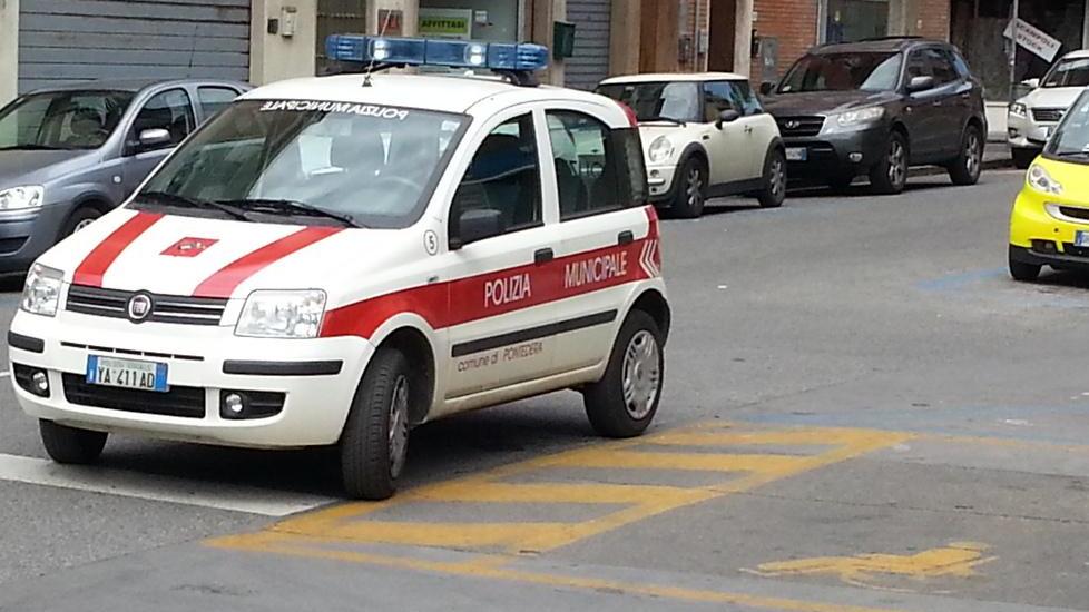 La Panda dei vigili dove non t’aspetti