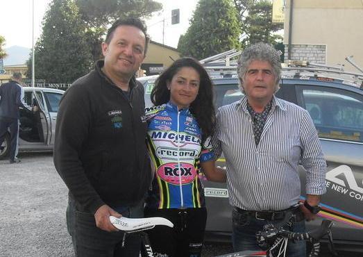 La colombiana Lozano con la Michela Fanini