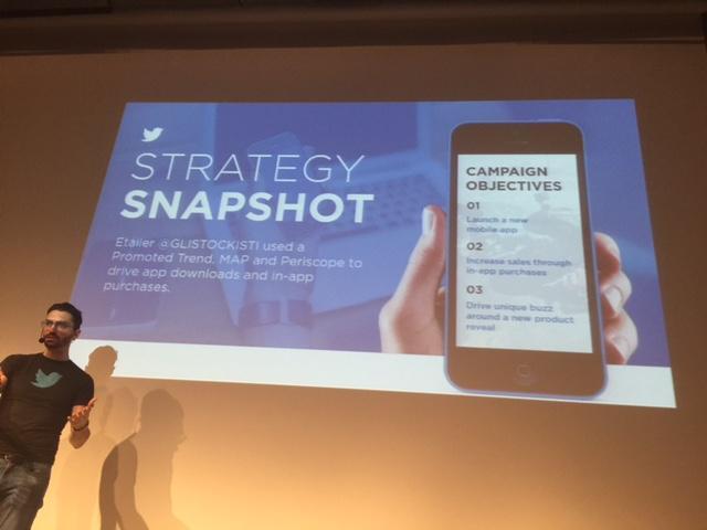 La presentazione da parte del team di Twitter del caso di successo del format ideato da HT&T