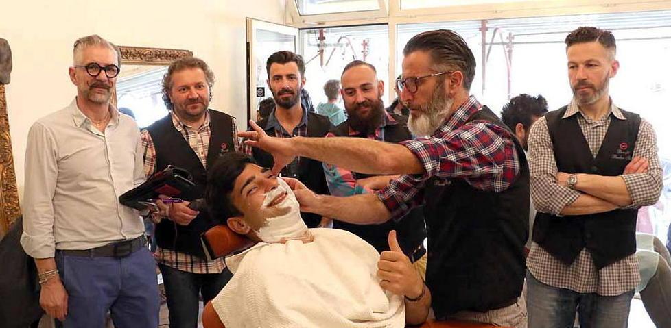 Barba, capelli e la corsa per beneficenza all’Opa 