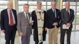 Ordine del Cherubino a dieci professori Cerimonia col rettore