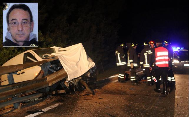 Perde il controllo del furgone e finisce fuori strada: muore a 53 anni