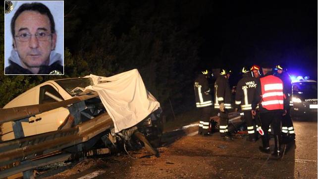 Perde il controllo del furgone e finisce fuori strada: muore a 53 anni