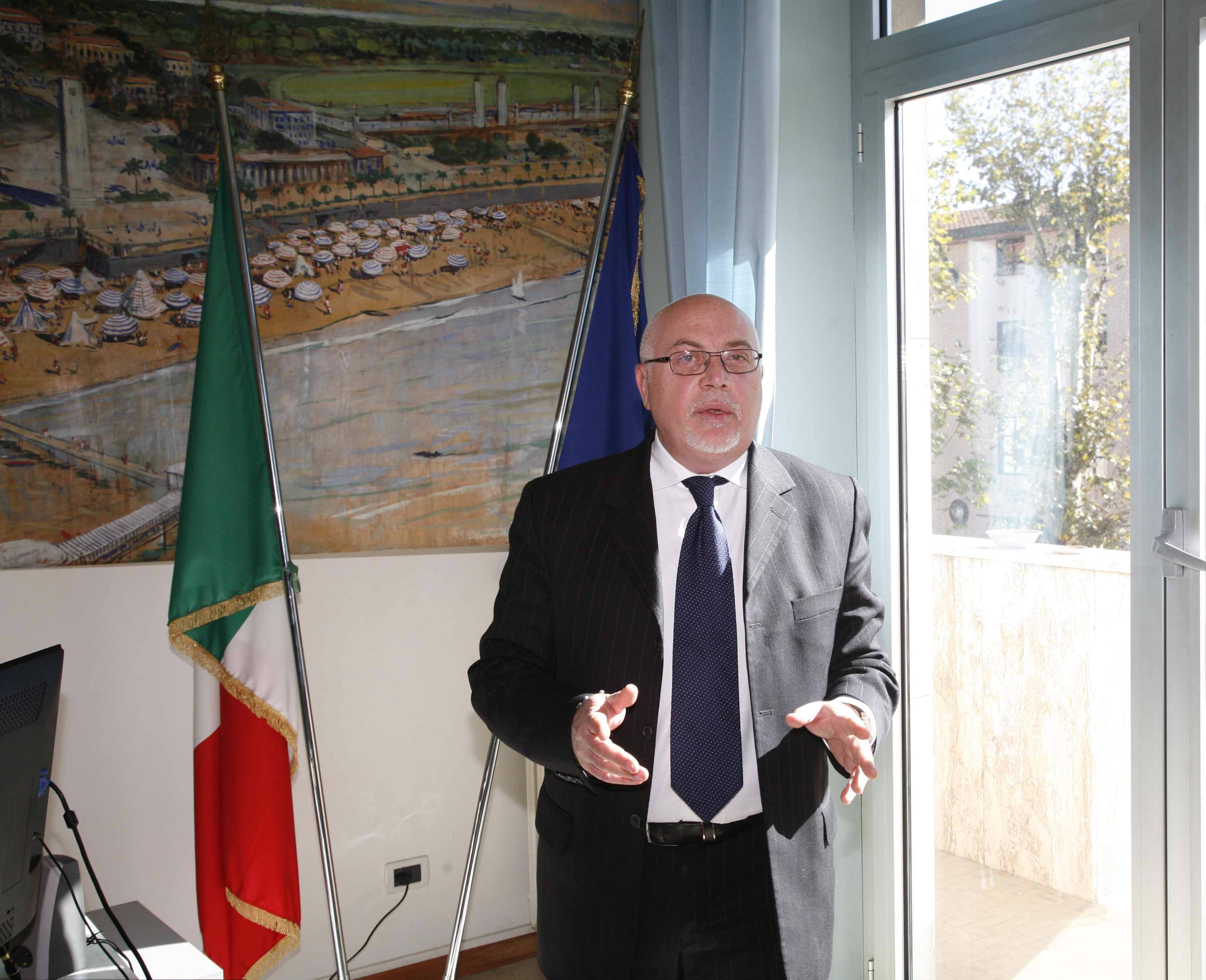 Valerio Massimo Romeo, commissario prefettizio del comune di Viareggio