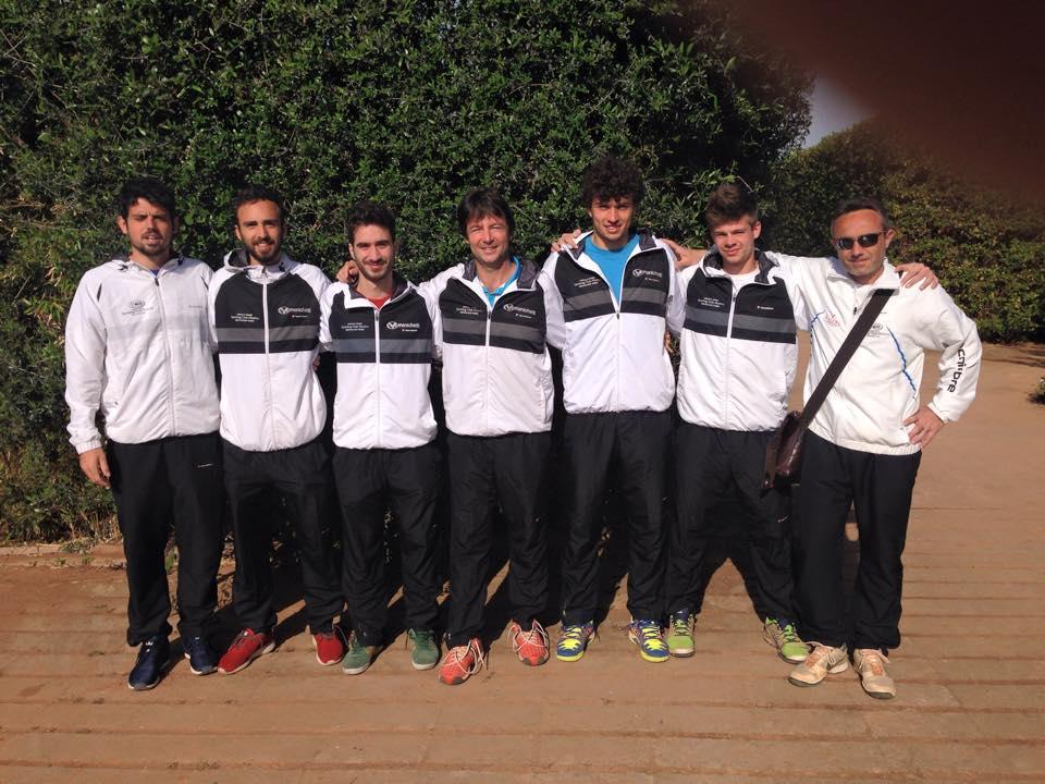La squadra dello Sporting Club Montecatini impegnata nel campionato di serie B 2015