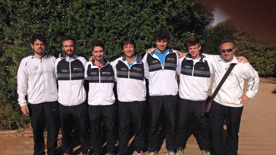 La squadra dello Sporting Club Montecatini impegnata nel campionato di serie B 2015