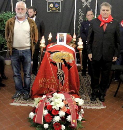 Oggi l’ultimo abbraccio al partigiano Garibaldo 