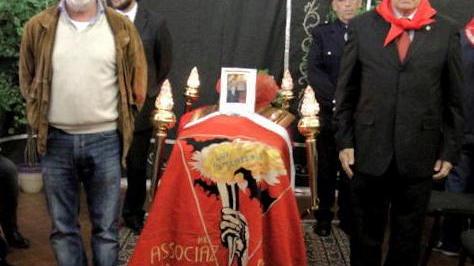 Oggi l’ultimo abbraccio al partigiano Garibaldo