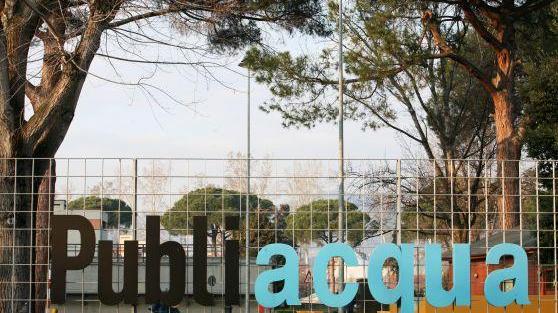 La centrale di Publiacqua all'Anconella a Firenze (foto Dario Orlandi-Massimo Sestini)