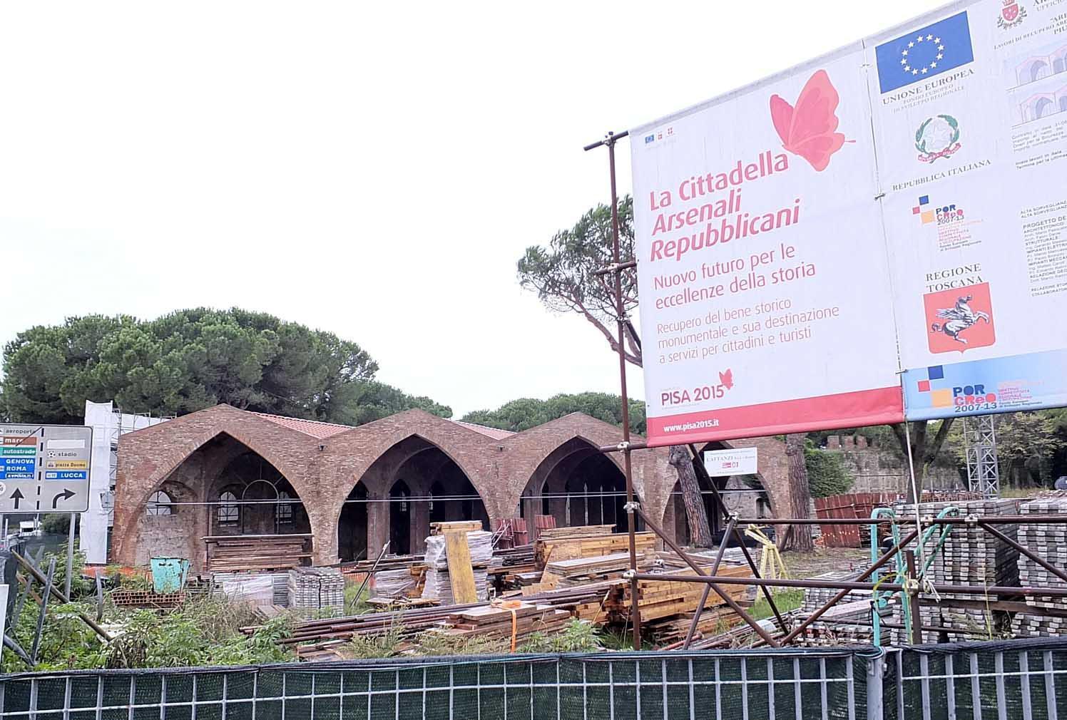 Il cantiere degli Arsenali Repubblicani