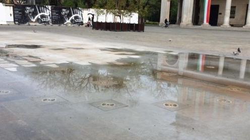 La fontana del Valli è ancora una volta ai box